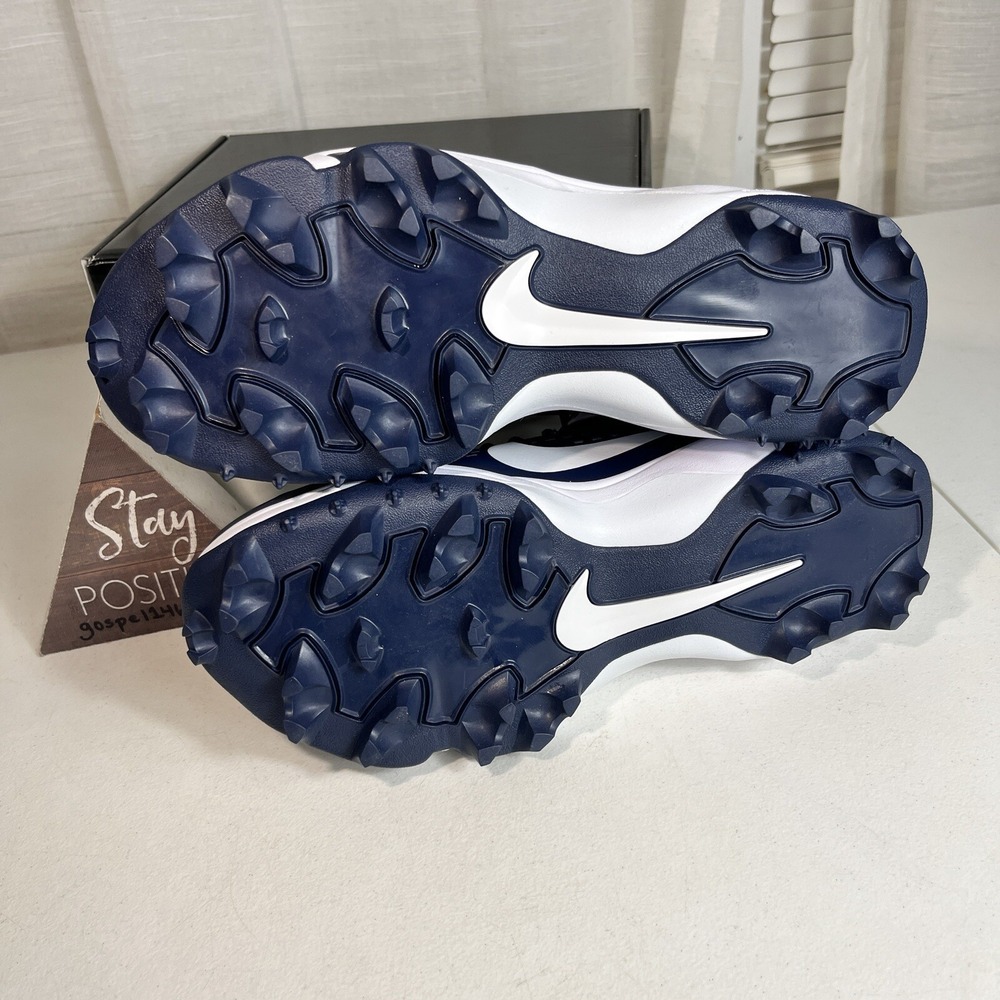 Nike Zoom Force Savage Pro 3 Shark Football Cleats FJ8163-400 Men's Size 11 Blue - Picture 7 of 8
